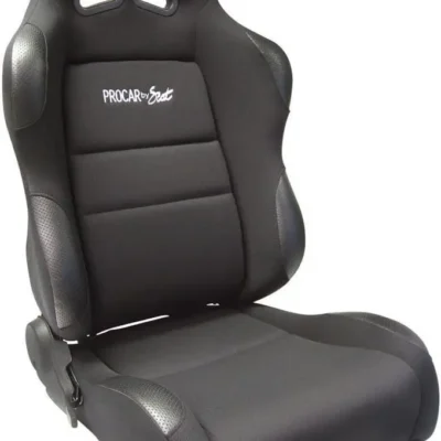 Sportsman Recliner - Black Vinyl Inside, Grey Velour Wings & Side Bolsters