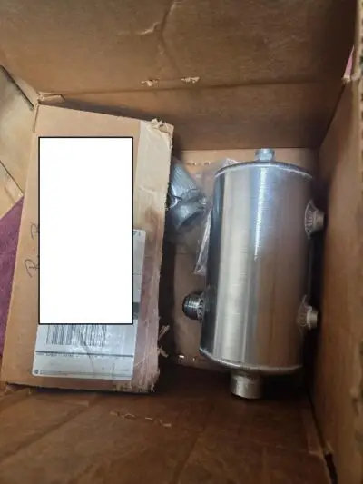 Bickel Large Capacity Oil Overflow Tank #12 Inlet