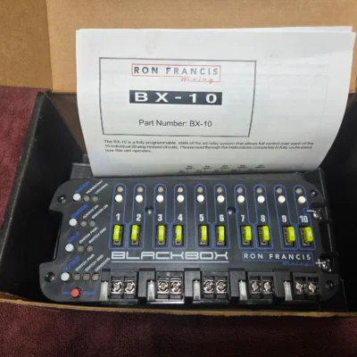 Ron Francis Wiring BX-10 Programmable Relay System